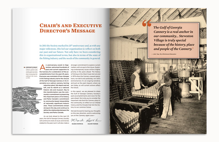 Gulf of Georgia Cannery History Book